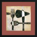 Daphne B 'Cuisinoir I' Framed Print Art