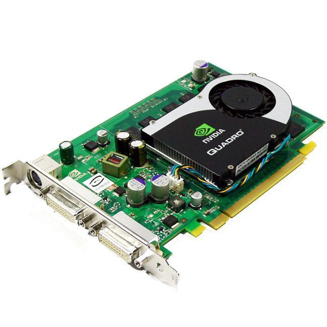 HP NVIDIA Quadro GP529AA FX1700 512MB 400 MHz Dual DVI PCI E Graphics