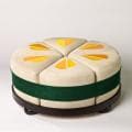 Round Sectional Ottoman