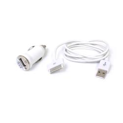 Universal Apple iPhone Car Charger with Data Cable