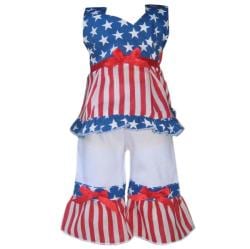 AnnLoren Patriotic 4th of July Outfit for American Girl Doll