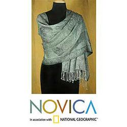 Wool 'Quiet Aura' Shawl (India)