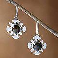 The following are cheaper abstract Modern Handicraft on Ebay Sterling Silver 'Black Silhouette' Pearl Earrings (9.5 mm) (Indonesia)