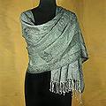Wool 'Quiet Aura' Shawl (India)