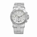 Michael Kors Women's Classic Stainless Steel Silver Chronograph Watch