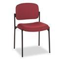 Basyx Burgundy Armless Guest Chair
