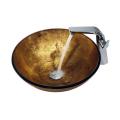 Vigo Liquid Gold Vessel Sink and Faucet Combo