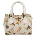 Free supportive roadmap for fendi eyeglass frames Fendi 8BL103 Zucca Floral Canvas Mini Satchel