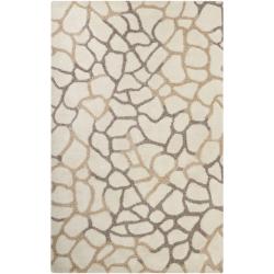 Hand-tufted Mandara Beige Rug (8' x 10')