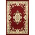 Hand-tufted Mandara Oriental Red Wool Rug (9' x 13')