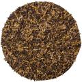 Hand-woven Multi-color Leather Shag Rug (4'9 Round)
