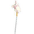 Melissa & Doug Prance-N-Play Stick Plush Unicorn