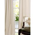 Signature Ivory Velvet 84-inch Blackout Curtain Panel