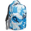 J World 'Cornelia' Blue Camouflage Ergonomic 19-inch School Backpack