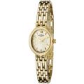 Rotary Women's Gold Ion-Plated Stainless Steel Crystal Watch