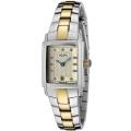Rotary Women's Two-tone White Crystal Watch