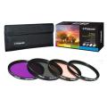 Polaroid Optics 62mm 4-piece Filter Kit
