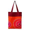 Cotton 'Orange Zest' Tote Bag (Thailand)
