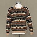 Men's Alpaca Wool 'Mountain Man' Crewneck Sweater (Peru)