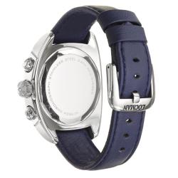 Locman Men's '1970' Stainless Steel and Lorica Leather Quartz Watch