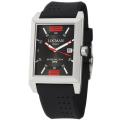 Locman Men's 'Sport' Stainless Steel and Rubber Quartz Date Watch