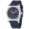 Locman Men's 'Sport' Stainless Steel and Rubber Quartz Date Watch
