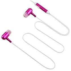 Universal Hot Pink 3.5mm In-ear Stereo Headset with On-Off Button