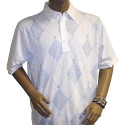 Ashworth 3rd Groove Performance Wicking Cotton Blend Men's Golf Shirt