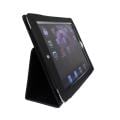 Ultra Slim Apple iPad 2 Black Leather Folio Case