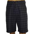 Ashworth Men's Flat Front Navy Plaid Shorts (Size 32)