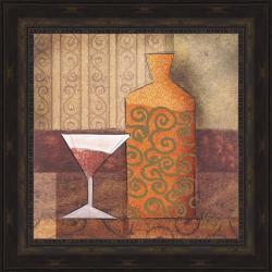 Barton 'Shaken Not Stirred' Embellished Framed Print Art 