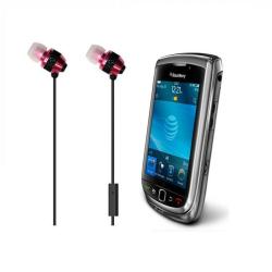 Delton Stereo Handsfree Pink Headset for BlackBerry Torch 9800