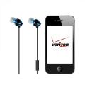 Delton Stereo Handsfree Blue Headset for Verizon iPhone 4