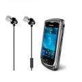 Delton Stereo Handsfree Silver Headset for BlackBerry Torch 9800