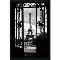 'Eiffel Tower 1909' Framed Art Print