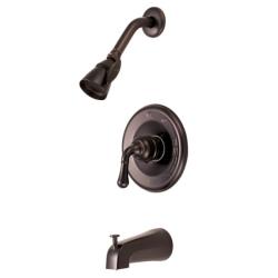 Oil Rubbed Bronze Bath Tub and Shower Head Set