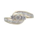 10k Yellow Gold 3/4ct TDW Diamond Ring (H-I, I1 - I2)