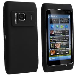 Black Silicone Case for Nokia N8