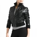 Premium Buffalo Leather Bomber Jacket