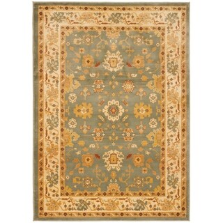 Safavieh Oushak Blue/ Cream Rug (8' x 11')