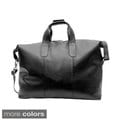Kozmic Cognac NDM Leather Travel Duffle Bag