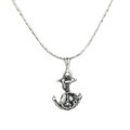 Jewelry by Dawn Sterling Silver Fancy Anchor Cable Chain Necklace
