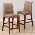 Tan/ Tobacco Bar Stools (Set of 2)