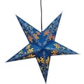 Serpent's Kiss Star Recycled Paper Lamp (India)