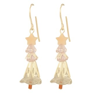 Joyful Christmas Tree Earrings