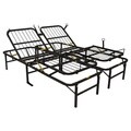 Pragma Simple Adjust Queen Steel Bed Frame