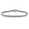 Miadora 14k White Gold 1ct TDW Diamond Tennis Bracelet (I-J, I2-I3)