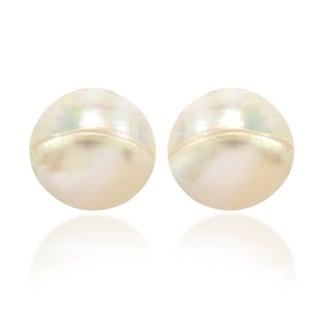 Serene Glow Heart of Nautilus Shell Post Earrings (Philippines)