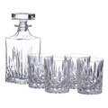 Royal Doulton Decanter with Double Old Fashioned Glasses 5-piece Set