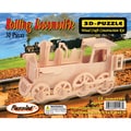 Puzzled Train 3D Puzzle Wood Craft Construction Kit